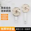 Conector Tres en Uno Reforzado de Alta Resistencia para Ensamblaje de Muebles Tornillo Sujetador Rápido para Armario Gabinete Cama Accesorios de Rueda Excéntrica