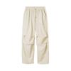 Calças Cargo Soltas Esportivas para Uso Externo para Homens e Mulheres Primavera e Outono 2024 Novo Design Plissadas Estilo Americano High Street Retro Workwear