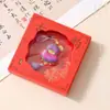 Pingente de Cabacinha Estilo Chinês, Chaveiro de Bolsa, Sachê, Bolsa da Sorte em Brocado Song, Presente de Feriado, Bolsa de Brocado da Paz e Prosperidade