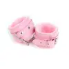 LiPu Player Algemas de Pelúcia para Mãos e Tornozelos SM Masculino e Feminino Bondage Brinquedos Sexuais Produtos Sexuais para Adultos Atacado