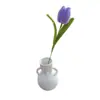 Tulipán Producto Terminado Palo Retorcido Flores Artificiales Venta al por Mayor Flores Falsas de Colores Caramelo Hechas a Mano Decoración del Hogar Regalos de Vacaciones