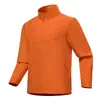 Coleção de primavera e outono, cor sólida, gola alta, vestuário de trabalho softshell, personalizável com logotipo, adequado para escritórios corporativos e concessionárias 4S