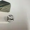 Botón con Forma Metálica Retro Xiaoxiang para Superficie de Hoyo Estilo Antiguo Medio Botón Irregular Doble Cara Adorno para Abrigo Interior