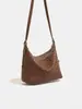 Bolso Tejido Transfronterizo Nuevo 2026 para Mujer con Acabado de Alta Gama, Bolso de Hombro y Cruzado Versátil y Moderno, Bolso de Mano para Viajes