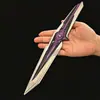 Mercancía del juego Delta, cuchillo de juguete Estrella Fugaz de tamaño grande, navaja plegable Polaris Mercy, artículo de artesanía coleccionable, sin afilar
