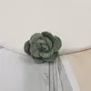 Broche de accesorios para el cabello DIY hechos a mano materiales accesorios de joyería flores hechas a mano flores de vidrio soplado flores de cinta flores de cinta de satén flores artificiales adornos flores