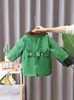 0022 Abrigo Infantil Estilo Militar para Niños, Chaqueta Gruesa de Algodón con Forro de Polar para Invierno, Nuevo Modelo 2026, Abrigo Cálido para Niños del Noreste