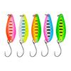 Lentejuelas de superficie curva color Sauce 5g/4cm multicolor cebo falso cebo duro cebado Luya boca de caballo lentejuelas