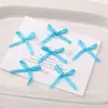 Exquisito y Compacto Colorido Lazo de Cinta DIY Accesorios Hechos a Mano Amuletos Fabricación de Accesorios para el Cabello Portatarjetas Materiales Decorativos