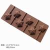 [Múltiplos opcionais] Molde de pirulito de silicone DIY molde para assar onda doce 5 peças 6 peças redondo coração, etc.