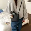 Moda Estilo Coreano Bolso con Patrón de Lichi Bolso Tote Pequeño para Mujer 2026 Nuevo de Primavera Bolso Cubo Bolso Cruzado Simple Bolso Madre-Hija
