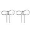 Joyería Transfronteriza Nuevo Estilo Ins Lazo Acero Inoxidable Nicho Joyería Simple Elegante Alta Gama Para Combinar