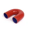 Tubo de Silicona para Automóviles Tubo Recto Tubo Curvo en Forma de U Resistente a Altas Temperaturas Tubo de Admisión y Escape para Turbocompresor Manguera de Gran Diámetro