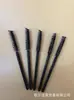 Cepillo para pestañas de mango sólido con cabeza recta larga, fuente directa transfronteriza de fábrica, rizador de pestañas portátil, cepillo para cejas, peine para pestañas, maquillaje