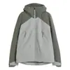 Chaqueta de trabajo con capucha verde militar personalizada de fábrica para hombre, con bordes crudos y múltiples bolsillos, con un diseño desgastado y moderno
