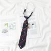Corbata Uniforme Escolar Borgoña Jk Corbata Estilo Japonés Sin Nudo Uniforme Escolar Femenino Corbata Estilo Universitario Dk Masculino
