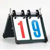 Placar Portátil de Jogo de Basquete, Placar de Virar Página para Futebol, Vôlei, Tênis de Mesa, Placar de Contagem de Pontos para Bilhar