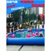 Piscina Inflable para Nadar al Aire Libre Piscina Grande Equipo de Parque Acuático Tobogán Móvil Piscina Comercial para Niños Cuadrada Redonda