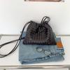 2025 Nueva Bolsa Nube Elegante y a la Moda para Niñas Verano Viajes Casual Más Fácil de Combinar Superficie Suave Tejida Bandolera