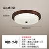 Nueva Lámpara de Techo China Lámpara de Pasillo Americana Puerta de Cristal Pasillo Dormitorio Balcón Exterior Inducción Exterior Lámpara de Jardín
