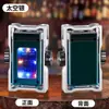 Nuevo X19 doble arco punta de dedo descompresión giroscopio encendedor de carga luces USB encendedor de cigarrillos metálico creativo regalo