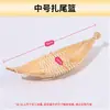 Decorações de sashimi itens de exibição ferramentas de sushi moldes esteira de bambu pequena escada menu de bambu balde de gelo seco decorações de prato mini cesta