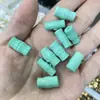 Porcelana de alta magnésio turquesa junta de bambu furo DIY Wenwan acessórios acessórios para pulseira festival feito à mão joias altas