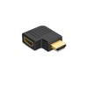 Adaptador de cabo hdmi HD 2.0 cabo DVI VGA HD macho para extensão de cotovelo fêmea mini MICRO TV