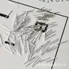 925 Aretes Imitación Plata Accesorios Materiales para Aretes DIY Aretes Unisex Palillos para Cuidado de Orejas Venta al por Mayor