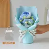 Regalos Creativos de Cumpleaños, Ramos de Flores de Hilo Tejidas a Crochet Hechas a Mano, Productos Terminados para la Temporada de Graduación, Regalos para Niñas, Amigas, Mejores Amigas y Maestros