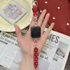 [Correa] Adecuada para Correa de Apple S12Iwatch, Diseño de Estrella Hueca, Correa de Muñeca de Moda de Lujo Ligero para Mujer