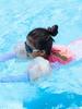 Estilo Danés Ins Círculo de Brazo para Nadar Adulto Niños Universal Doble Bolsa de Aire Cachorros de Conejo Lindos Manga de Agua Aprendizaje de Natación