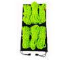 Cuerda reflectante para tienda de campaña de camping al aire libre, 4 mm de grosor, hebilla de cuerda de viento de dos ojales, cuerda para tienda de 4 m de largo, juego de cuerda para tienda de picnic