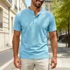 Camisa Polo de Verano de Venta Rápida Transpirable para Hombre de Manga Corta Deportiva Estilo Ins Europeo y Americano Transfronterizo Amazon