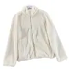 Abrigo Corto de Otoño e Invierno para Mujer, Top Peludo, Cárdigan de Polar Coral, Cuello Alto, Sudadera Cálida, Chaqueta de Polar Holgada Talla Grande, Grueso
