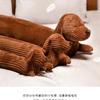 Dachshund Panda Cojín Largo Juguete de Peluche Muñeca Sofá Decoración del Hogar Cojín Muñeca Juguete Suave