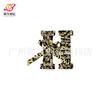 Nuevo estilo transfronterizo, pequeño estilo fragante, cuentas hechas a mano, alfabeto inglés digital, colgante decorativo, parche, abrigo, suéter, accesorios