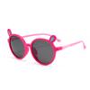 Nuevas gafas de sol polarizadas de silicona para niños, lindas, de dibujos animados, con orejitas, protección UV, gafas de sol al por mayor 8295