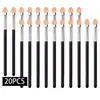 Pincel de sombra de ojos de esponja individual dos colores corazón de goma algodón pincel Halo para ojos palo de sombra de ojos de esponja herramientas de maquillaje de belleza al por mayor