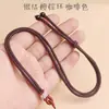 Cordón de Nudo de Piña Hilo Dorado Ajustable Colgante Tejido a Mano Accesorios Cuerda Collar de Cuerda Vendedor Ambulante Fabricante E18