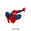 Película de Dibujos Animados Marvel Spider-Man ropa de transferencia térmica hecho a mano DIY transferencia térmica tinta blanca estampado en caliente pegatinas impresión estampado en caliente