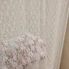 Tela de Encaje Blanco Gasa de Boda Cortina de Mesa Mesa de Postres Mantel Malla Accesorios de Boda