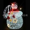Natal Led Personalizado Boneco de Neve 3D Usando Chapéu Lâmpada de Formato Estéreo Exterior Turismo Cultural Tour Noturno Lâmpada Decorativa de Paisagem