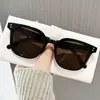 Nuevas Gafas de Sol Gm Estilo Coreano para Hombres y Mujeres, Protección UV, Moderno Marco Cuadrado, Monturas de Gafas Color Rubor, Gafas de Celebridad de Internet