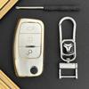 Venta directa de fábrica para carcasa de llave de coche Ford Focus Fiesta antigua, carcasa de llave de coche plegable tipo enchufe
