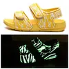 Sapatos de Praia para Crianças Novos Sandálias Luminosas de Velcro para Crianças Sapatos de Bebê Sapatos de Velcro da Moda para Bebês e Crianças