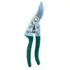 Jdpv08-1 Tijeras de Podar Clásicas Alice Mango Verde Oscuro Acero al Carbono SK5 Jardinería Flor Hogar Tijeras de Podar