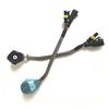 Fabricante Venta al por Mayor Portalámparas Hid D2S Cable de Conversión D2S/D4S Adaptador de Malla de Aluminio Cable Apantallado Anti-Interferencia Anti-Fuego