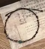 Novo bracelete de corda trançada feito à mão com fivela de paz retrô chinesa estilo nacional ins design de nicho corda de mão para casal amigas atacado
