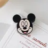 Colgante Plano de Acrílico de Dibujos Animados de Mickey para Bolsa de Pan, Lindo Clip de PP, Colgante para Bolsa de Regalo